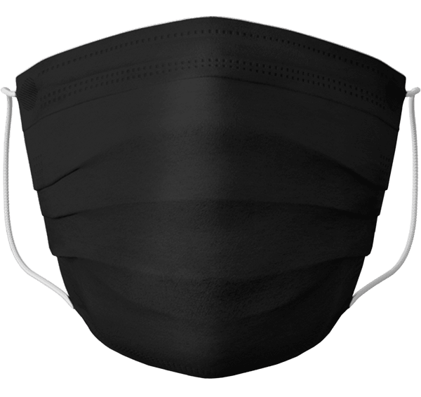 Barral-Schutzmaske für Erwachsene, schwarz